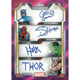 2024 Topps Chrome Sapphire Marvel Hobby Box