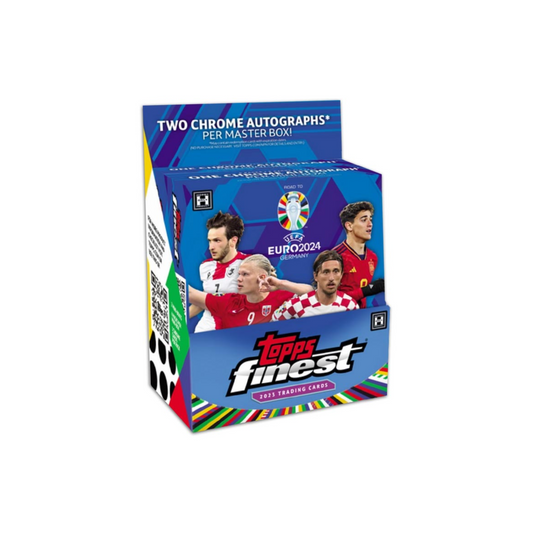 2023 Topps Finest Road To Uefa Euro 2024 Soccer Hobby Box