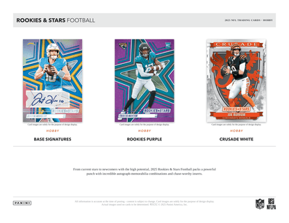Panini - 2025 Rookies & Stars American Football (NFL) - Hobby Box