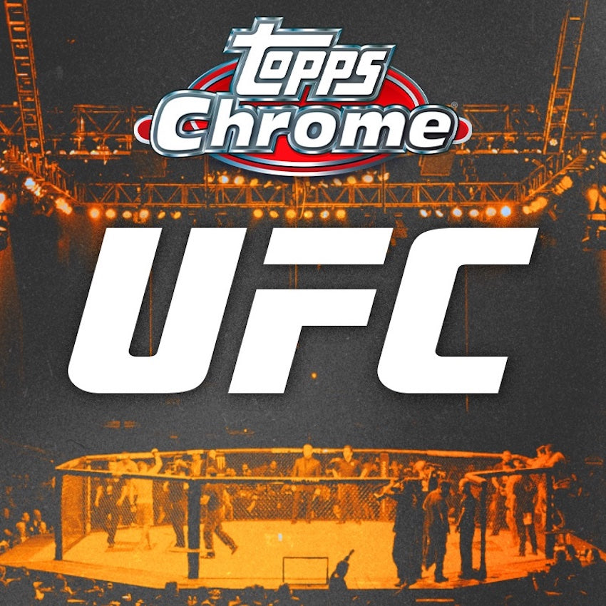 2025 Topps UFC Chrome Breaker's Delight 12 Box Case
