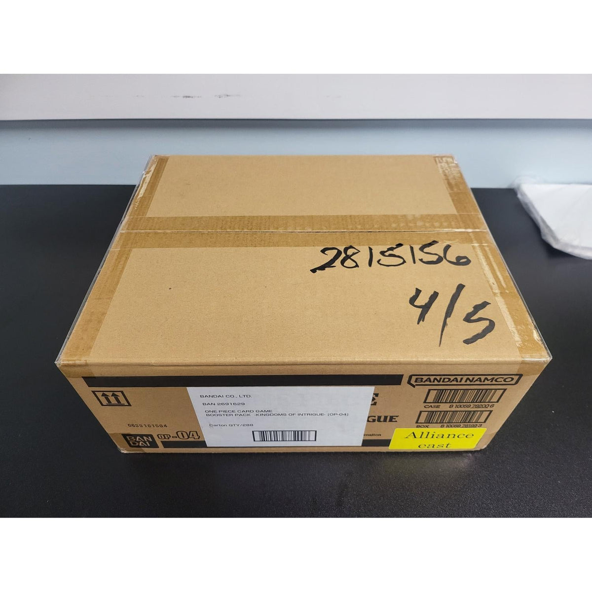 One Piece: Kingdoms Of Intrigue Booster Box Case (Op-04)