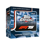 2025 Topps Chrome Sapphire Formula 1 Racing Box