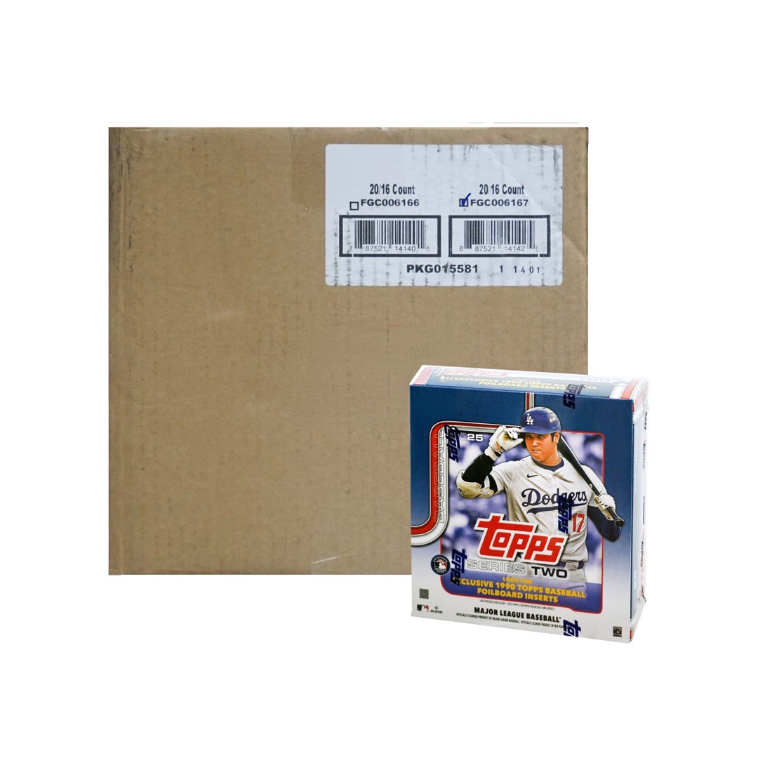 2025 Topps Series 2 Baseball Mega 20-Box Case