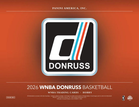 2026 Panini Donruss Wnba Basketball Hobby Blaster 20 Box Case