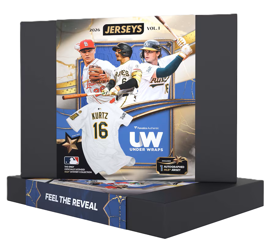 2026 Fanatics Under Wraps MLB Jersey Volume-1 (Single Mystery Box)