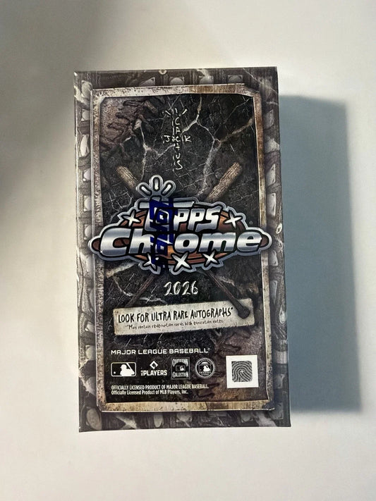 2026 Topps Chrome X Cactus Jack Fanatics Fest Nyc Exclusive Baseball Box