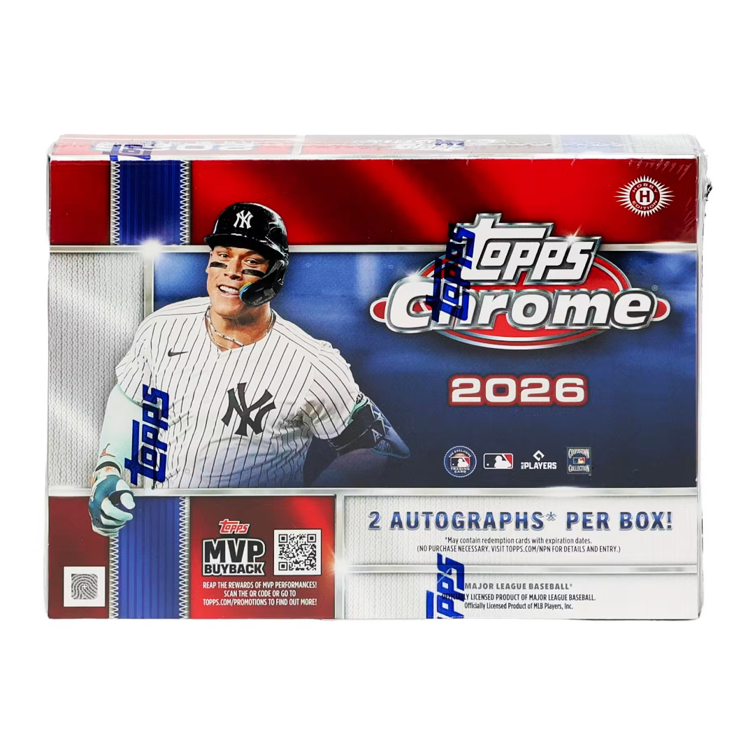 2026 Topps Chrome Baseball Breaker's Delight Box