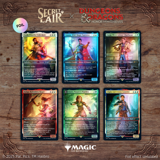 Secret Lair Drop: Secret Lair X Dungeons & Dragons: Honor Among Thieves - Traditional Foil Edition