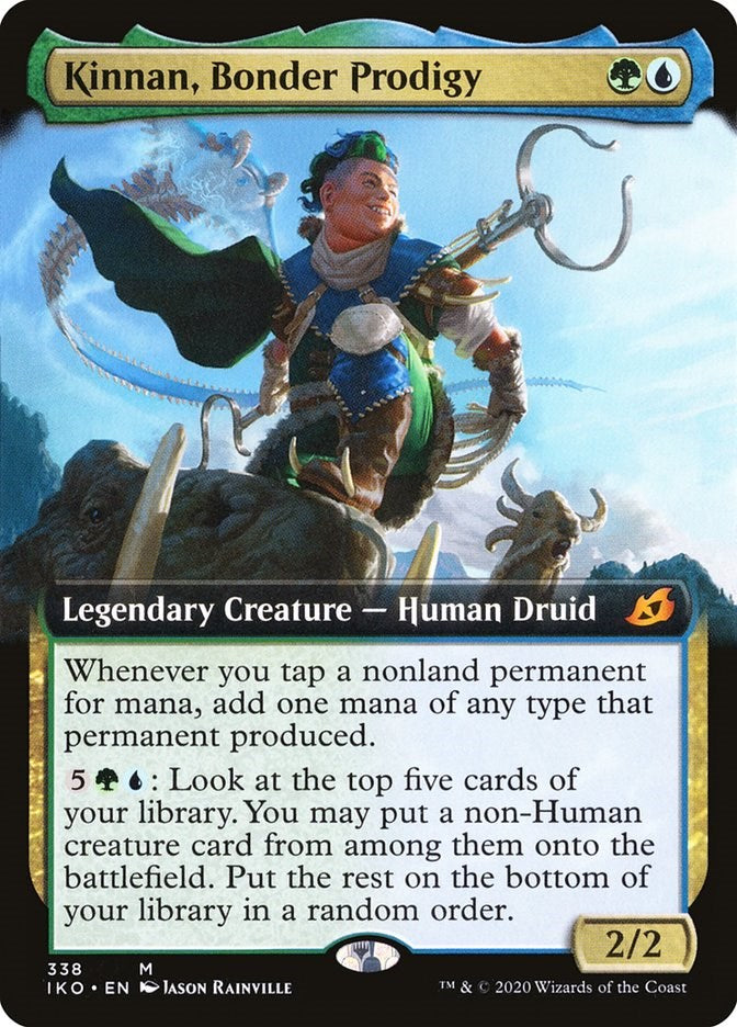 Kinnan, Bonder Prodigy (Extended Art) [Iko - 338]