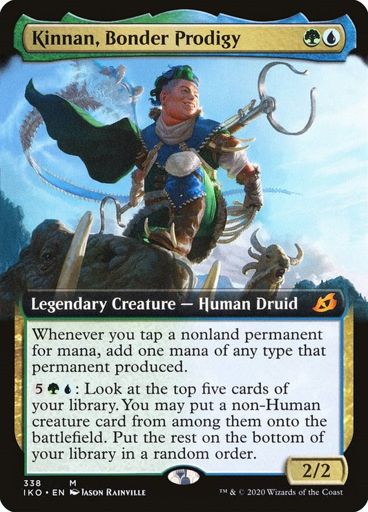Kinnan, Bonder Prodigy (Extended Art) [Iko - 338]