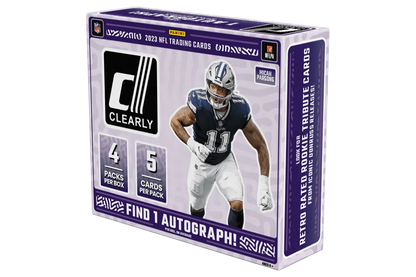 Panini - 2023 Clearly Donruss American Football (NFL) - Hobby Box