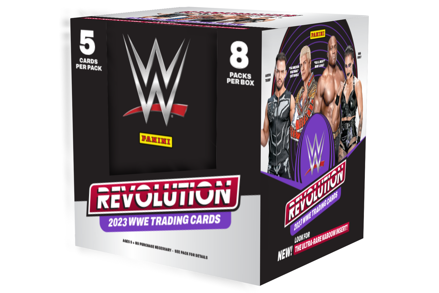 2023 Panini Revolution WWE Hobby 16 Box Case