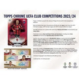 2023-24 Topps Uefa Club Competitions Chrome Soccer Breaker's Delight Box