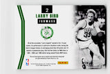2010 Panini Donruss Masters Larry Bird #2 Prime Auto Game-Used Jersey SSP /5