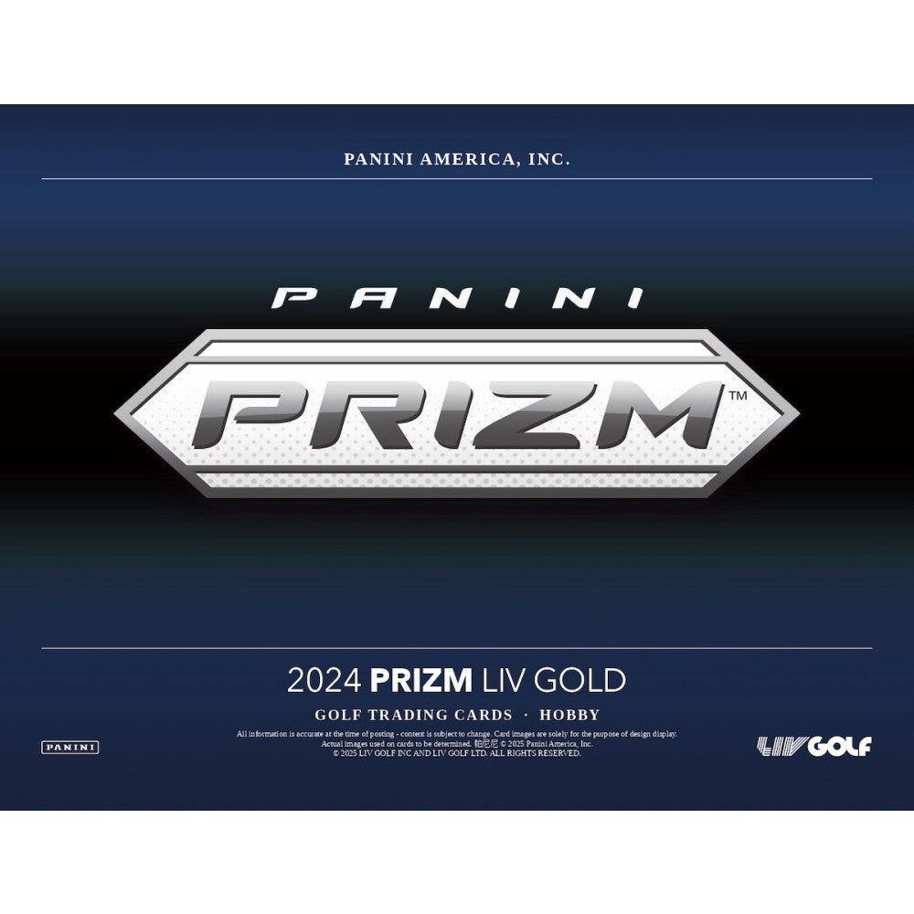 2024 Panini Prizm Liv Golf Hobby Box