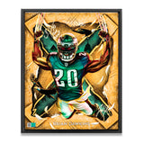 IMMORTALSTM BRIAN DAWKINS "RELENTLESS" LEGACY FINE ART EDITION – DUAL AUTOGRAPH