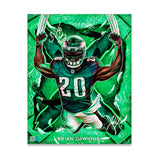 IMMORTALSTM BRIAN DAWKINS "RELENTLESS" LEGACY FINE ART EDITION – DUAL AUTOGRAPH