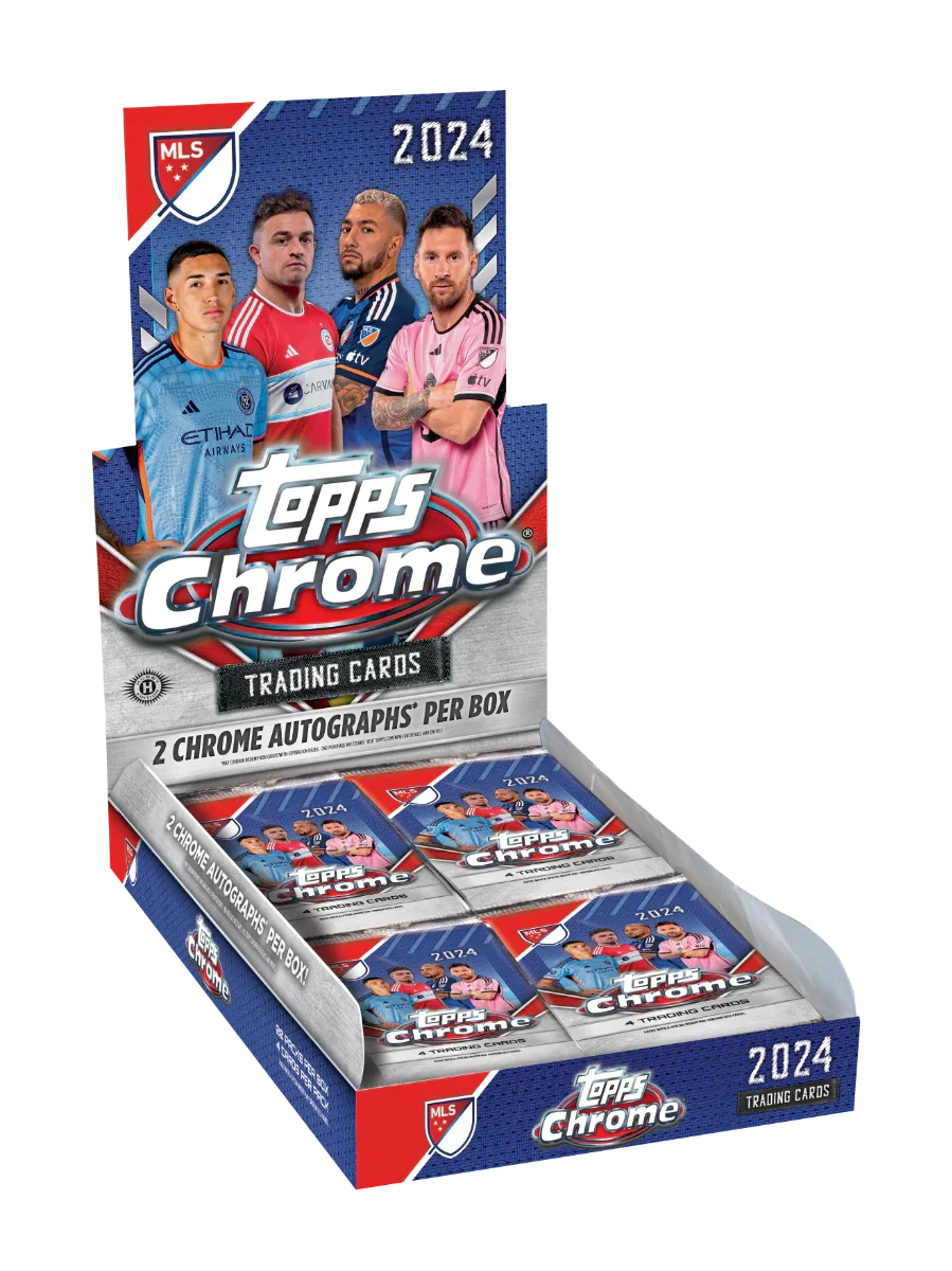 Topps - 2024 Chrome Mls Football (Soccer) - Hobby Box