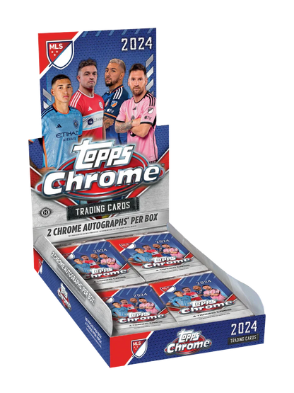 Topps - 2024 Chrome Mls Football (Soccer) - Hobby Box