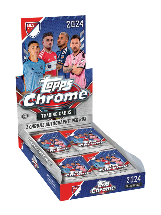 Topps - 2024 Chrome Mls Football (Soccer) - Hobby Box