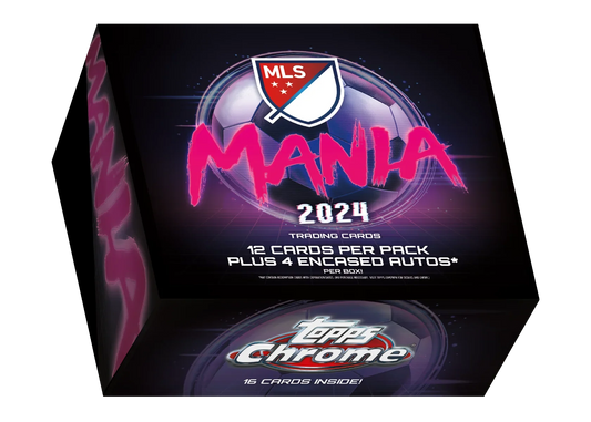Topps - 2024 Chrome Mls Football (Soccer) - Mania Box