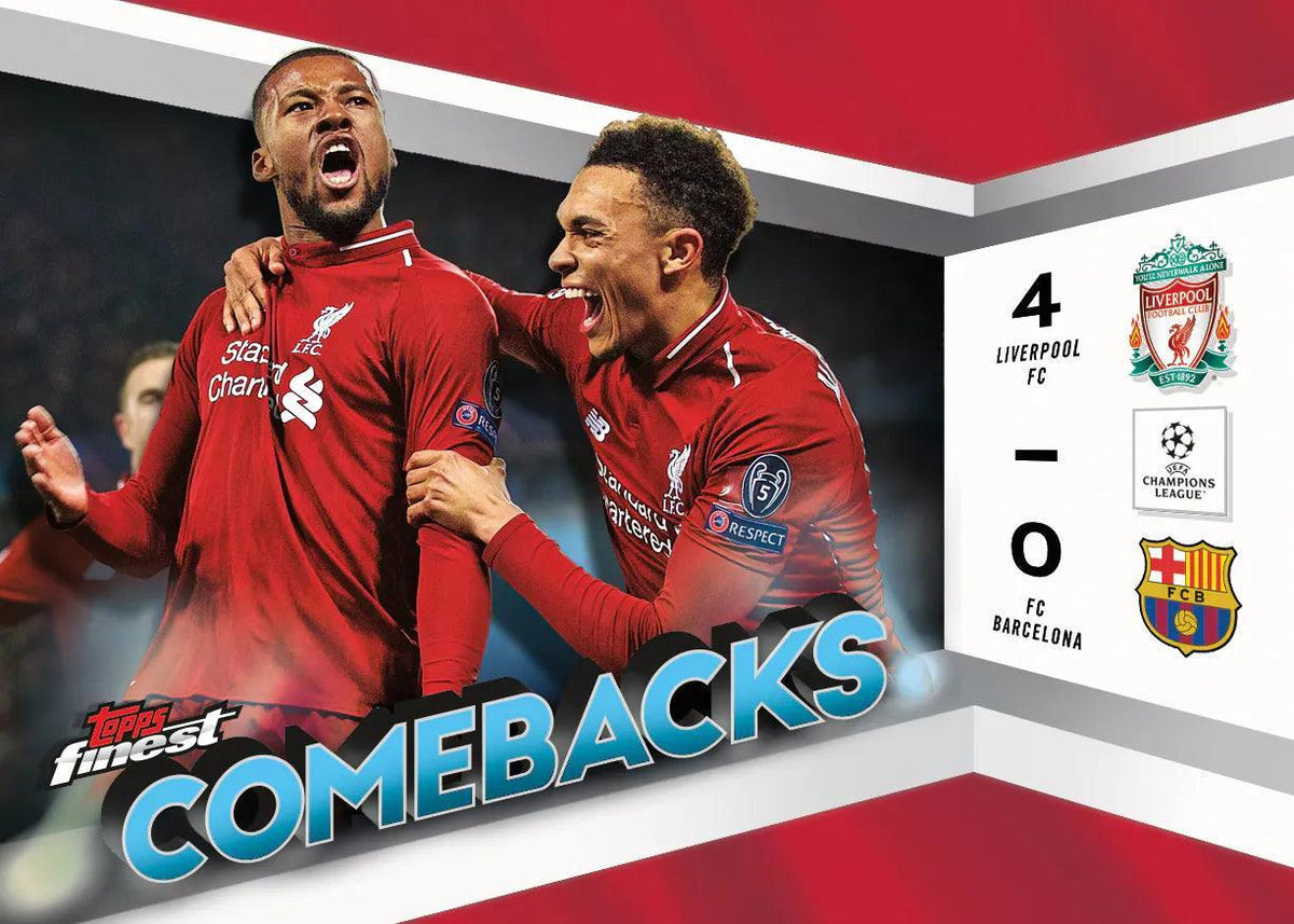 2023/24 Topps Finest Uefa Club Competitions - Hobby Box
