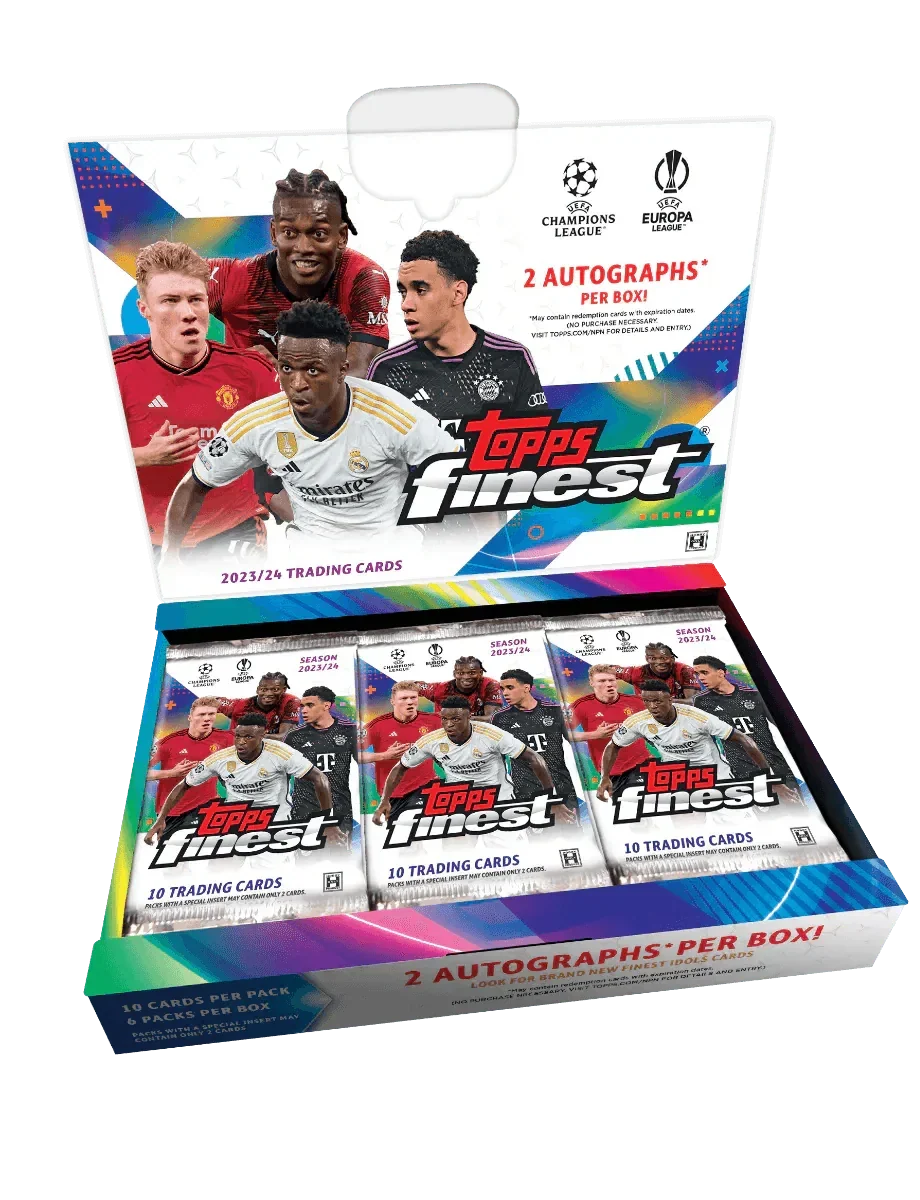 2023/24 Topps Finest Uefa Club Competitions - Hobby Box