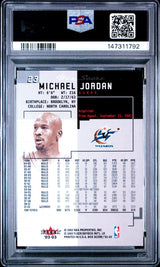 2002 Fleer Box Score Michael Jordan #23 PSA 10