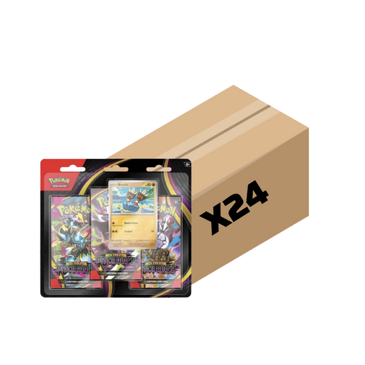 Sealed Case Pitch Black 3 Packs Blister