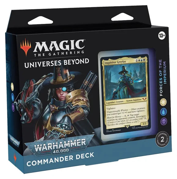 40K Universes Beyond: Warhammer 40,000 Commander Decks: Forces Of The Imperium