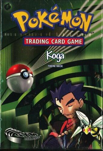 Pokemon Koga Theme Deck - Gym Challenge (G2)