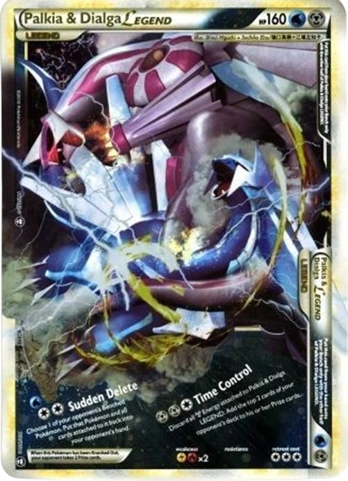 Palkia & Dialga Legend [Set Of 2] ( 101/102 & 102/102) Triumphant Holofoil