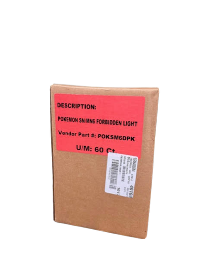Sealed Case Forbidden Light 3 Cards Packs