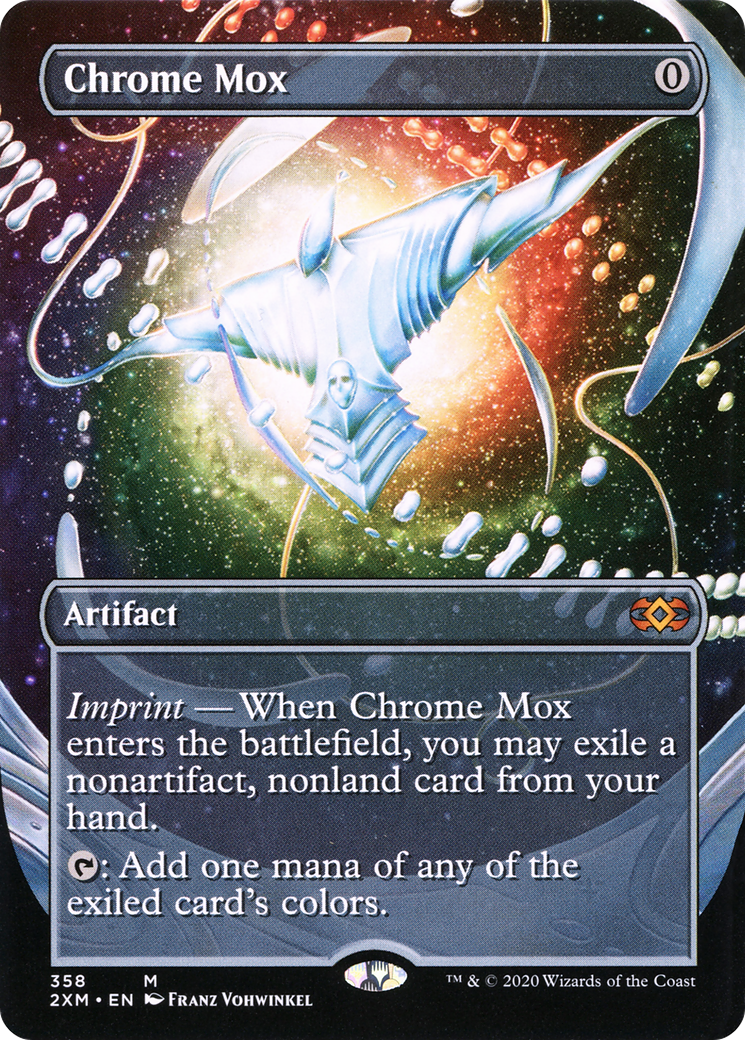 Chrome Mox (Borderless) - Double Masters (2Xm)