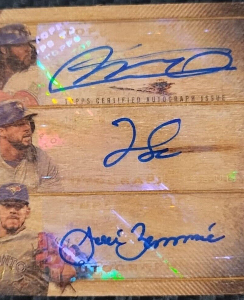 2024 Topps Triple Threads Vladimir Guerrero Jr. #Arc-Gsb Wood Topps