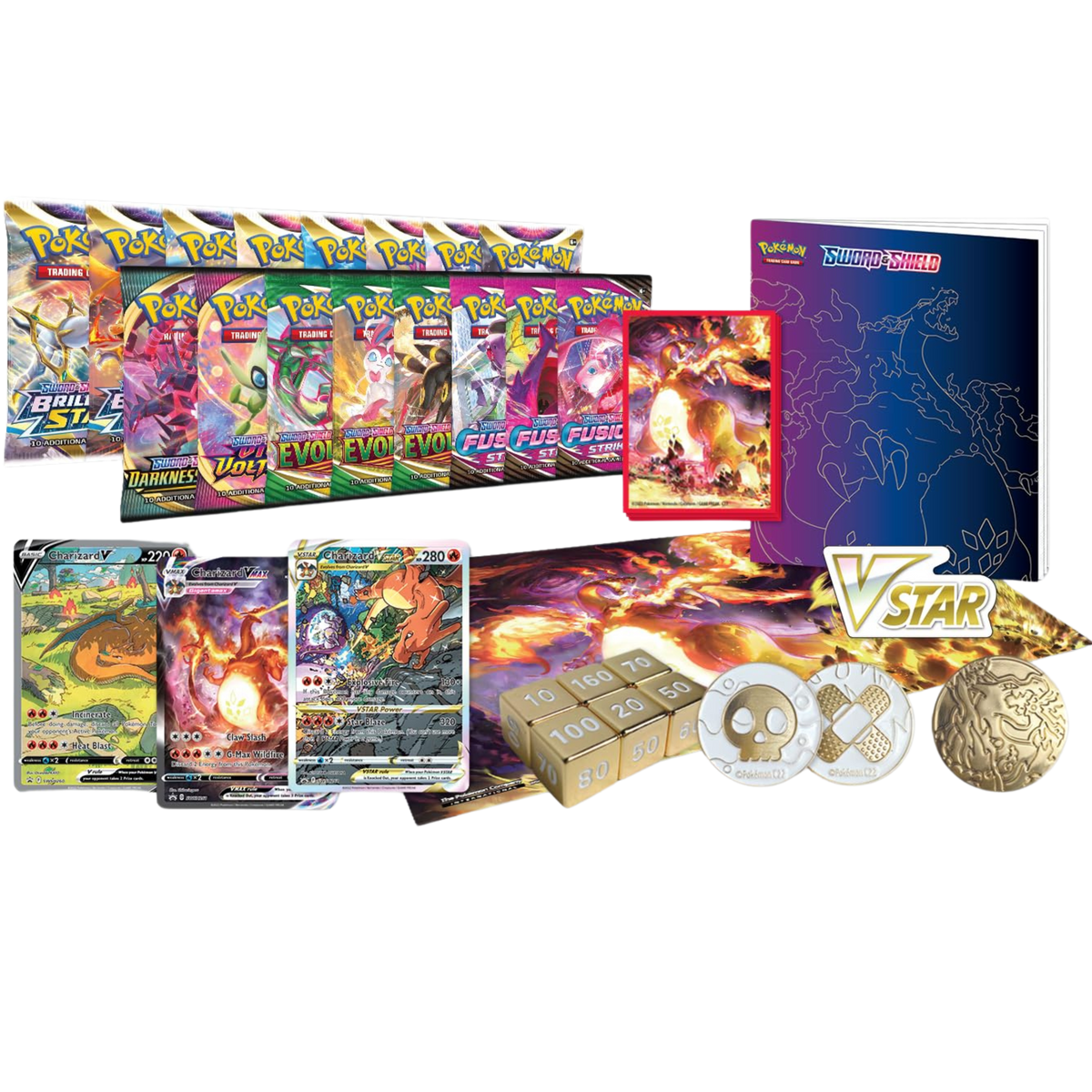 Pokemon TCG: Sword & Shield - Charizard Ultra Premium Collection