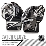 Franklin Sports Street Hockey Goalie Set - 28" Leg Pads with Gloves