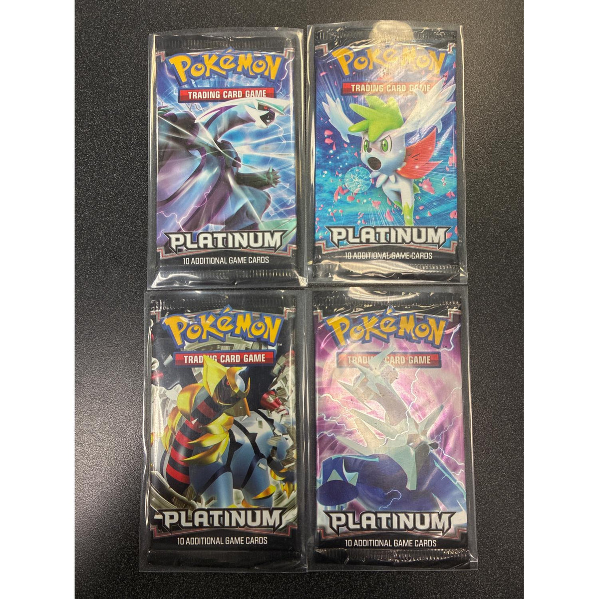 Platinum Base Booster Pack Art Set (4)