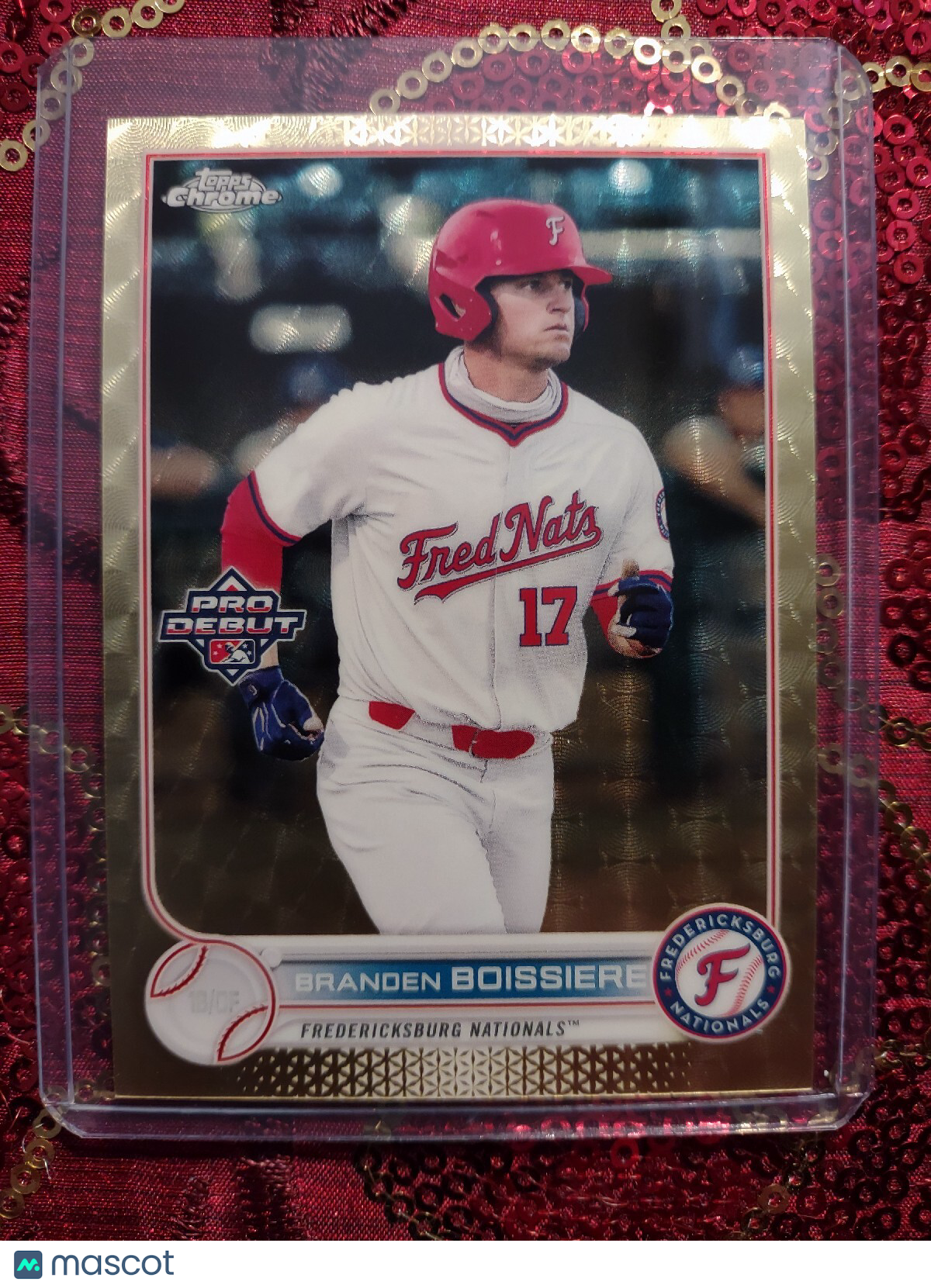 2022 Topps Pro Debut Branden Boissiere #Pd-36 Superfractor