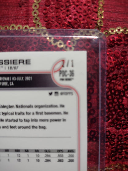 2022 Topps Pro Debut Branden Boissiere #Pd-36 Superfractor