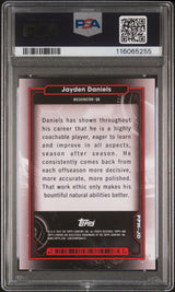 2024 TOPPS COSMIC CHROME PLANETARY PURSUIT JD JAYDEN DANIELS MERCURY PSA 10
