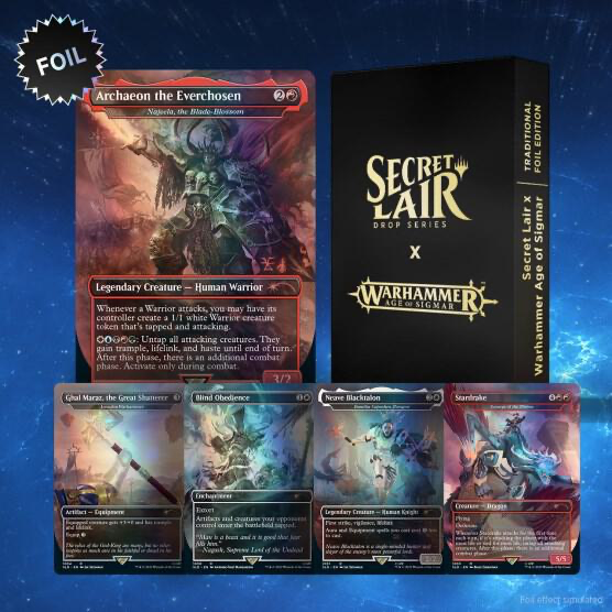 Secret Lair X Warhammer Age Of Sigmar - Traditional Foil Edition