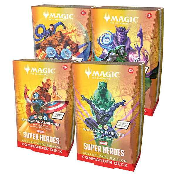 MTG: Universes Beyond- Marvel Super Heroes Commander Deck (Msc)(Msh)