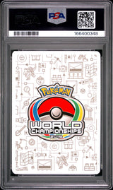 2019 Pokemon 2019 World Championships Deck - Perfection 71 Mewtwo & Mew Gx PSA 10