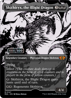 Skithiryx, The Blight Dragon (Serial Numbered) - March Of The Machine: Multiverse Legends (Mul)