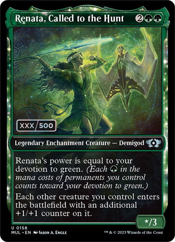 Renata, Called To The Hunt (Serial Numbered) - March Of The Machine: Multiverse Legends (Mul)