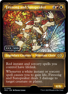 Firesong And Sunspeaker (Serial Numbered) - March Of The Machine: Multiverse Legends (Mul)