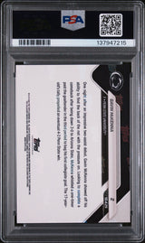 Graded 2025 Topps Bowman U Now Gavin McKenna #2 Black Foil /10 Rookie RC Hockey Card PSA 9 Mint