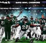 Eagles Legacy "On The Road To Victory" Canvas