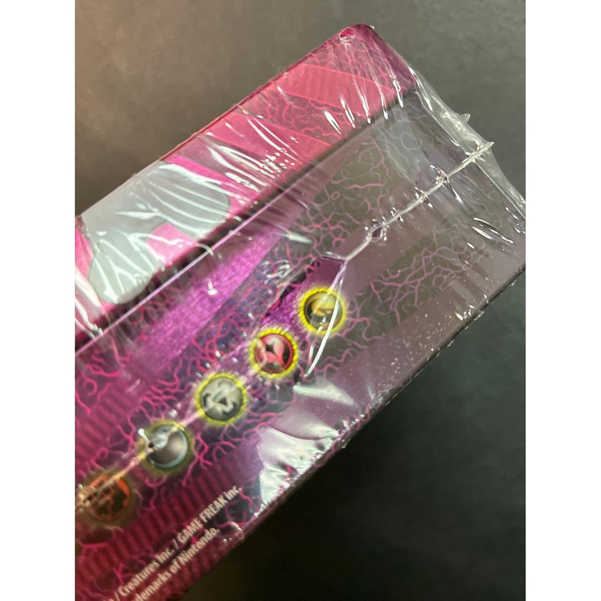Pokemon: Mewtwo & Mew Gx Tag Team Tin (Small Plastic Tear)